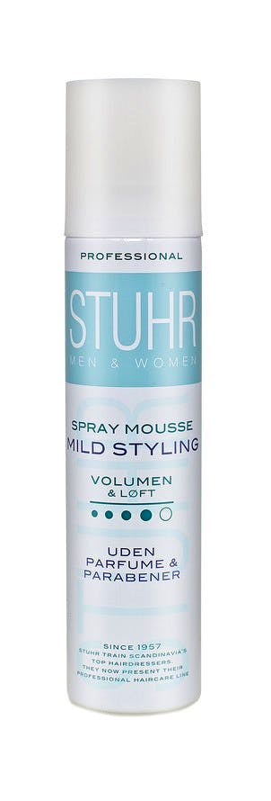 Stuhr Mild Hair Spray Mousse 250 ml 59.95 kr + Fri Frakt og Ingen Toll