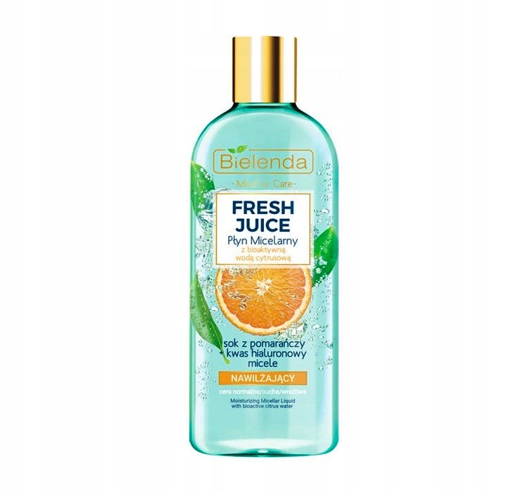 Bielenda Fresh Juice Moisturizing Micellar Liquid Orange 500 ml