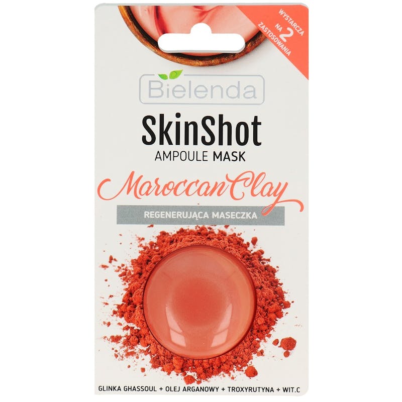 Bielenda Skin Shot Maroccan Clay Regenerating Mask 8 g