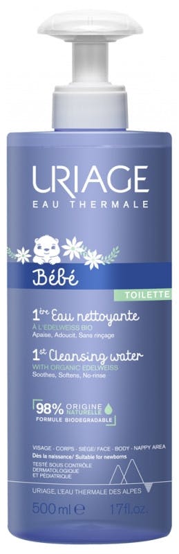 Uriage Baby 1E No-Rine Reinigingswater 500 ml
