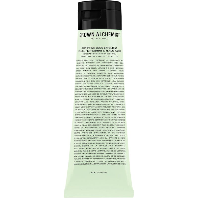 Grown Alchemist Purifying Body Exfoliant Pearl, Peppermint & Ylang Ylang 170 ml
