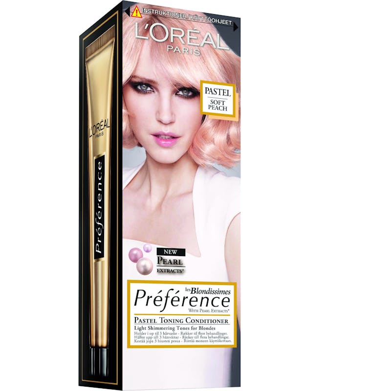 L'Oréal Paris Preference Blondisimmes Pastel Conditioner Soft Peach 1 pcs