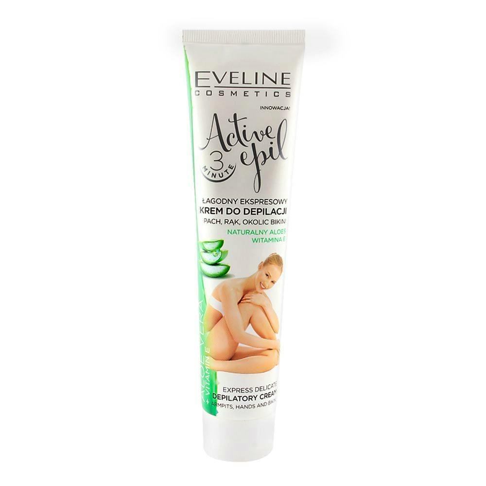 Eveline Active Epil Depilatory Cream Aloe Vera Sensitive Skin 125 ml