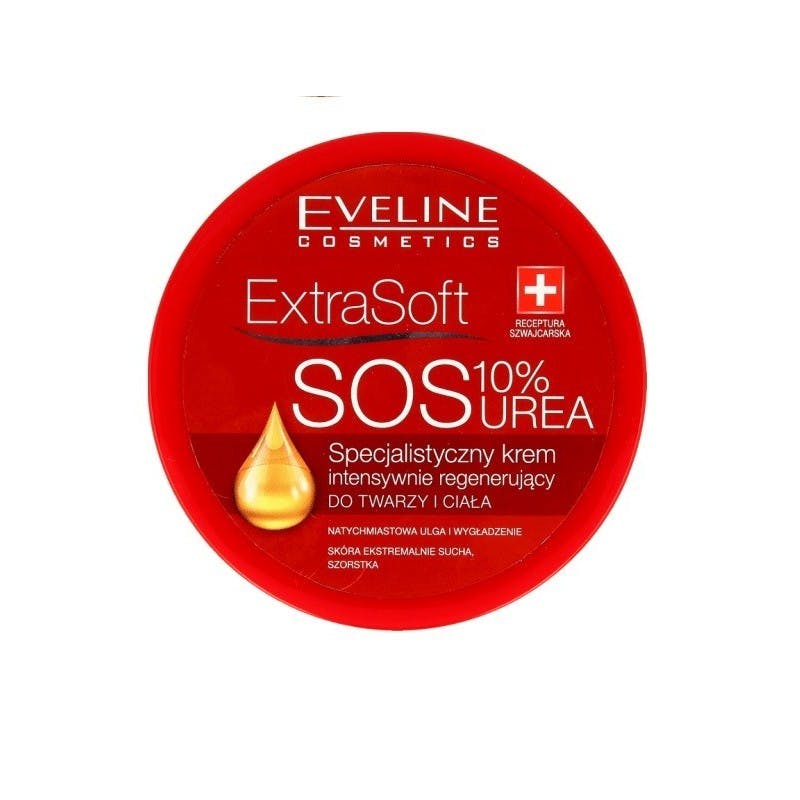Eveline Extra Soft SOS 10% Urea Face &amp; Body Cream 175 ml