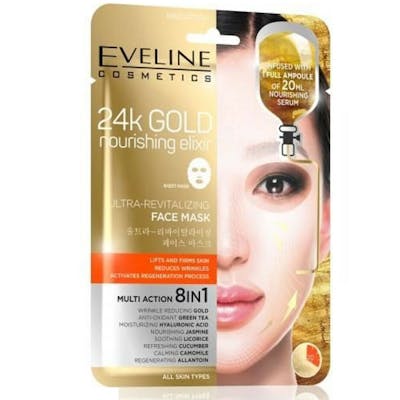 Eveline 24K Gold Revitalizing Face Mask 1 stk