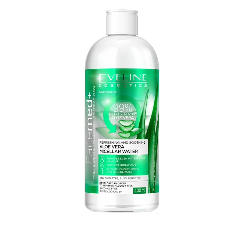 Eveline Facemed+ Aloe Vera Micellar Water 400 ml