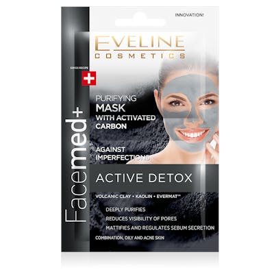 Eveline Facemed+ Active Detox Purifying Mask 2 x 5 ml