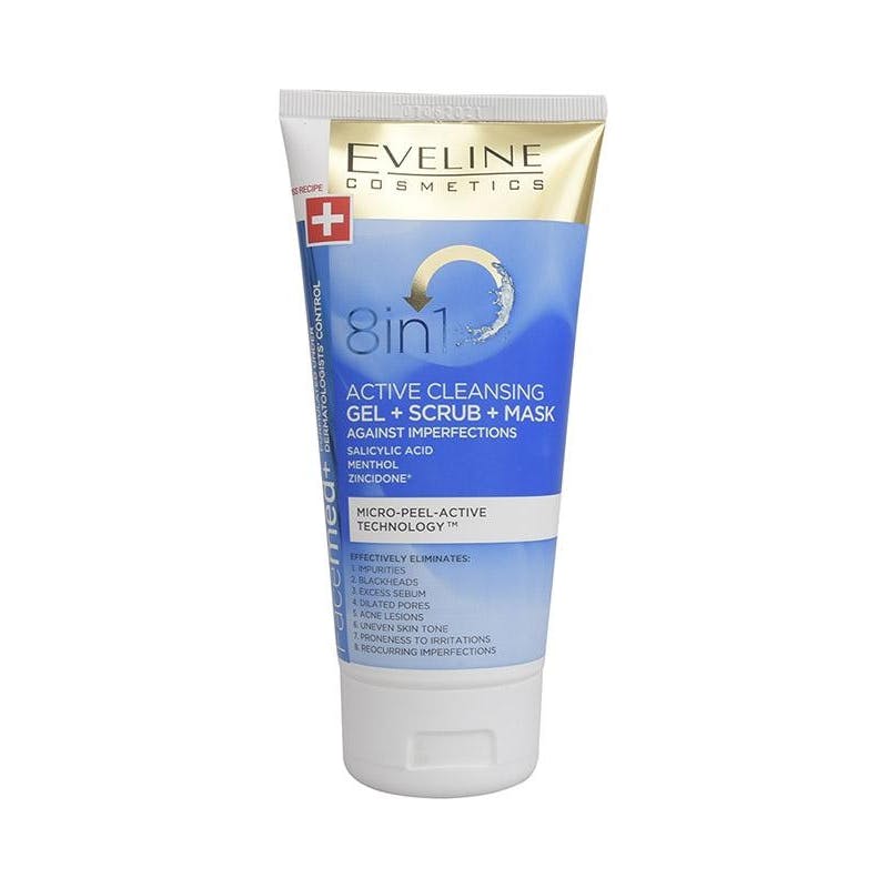 Eveline Facemed+ 8in1 Active Cleansing Gel 150 ml