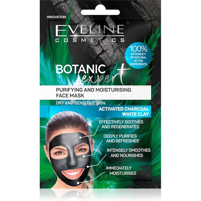 Eveline Botanic Expert Purifying White Clay Face Mask 2 x 5 ml