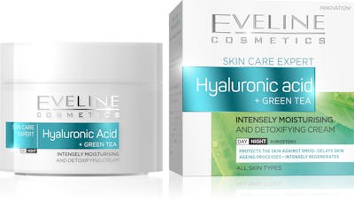 Eveline Hyaluronic Acid + Green Tea Moisturising Cream 50 ml