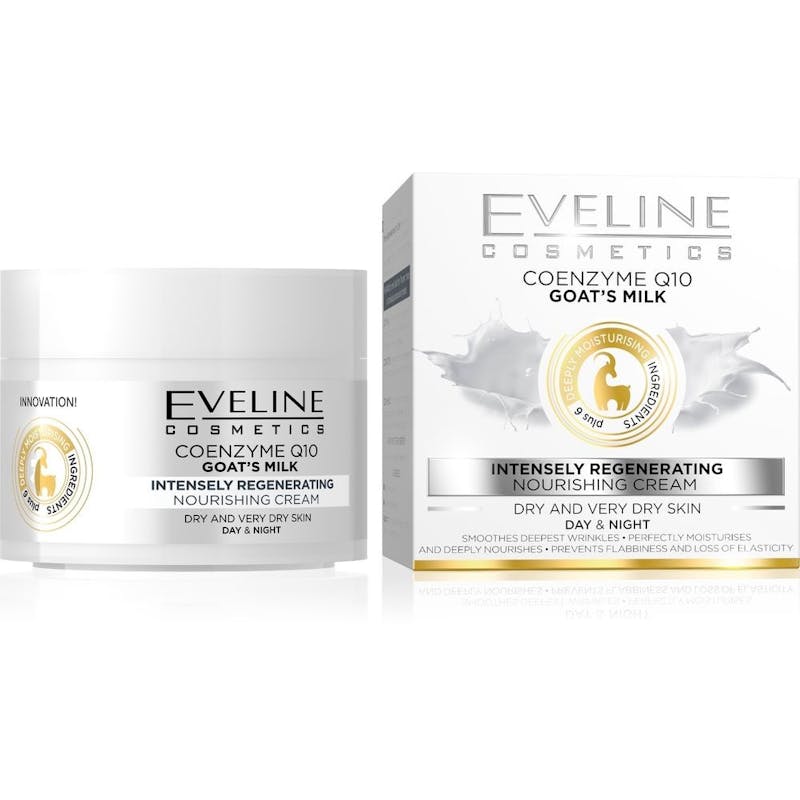 Eveline Coenzyme Q10 Goat&#039;s Milk Regenerating Cream 50 ml
