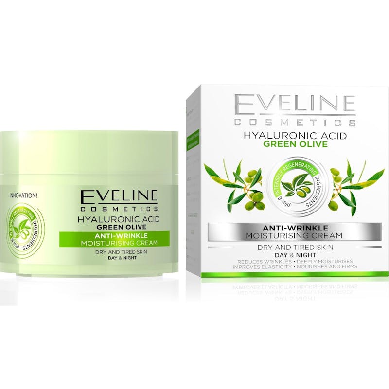 Eveline Green Olive Anti-Wrinkle Day &amp; Night Cream 50 ml