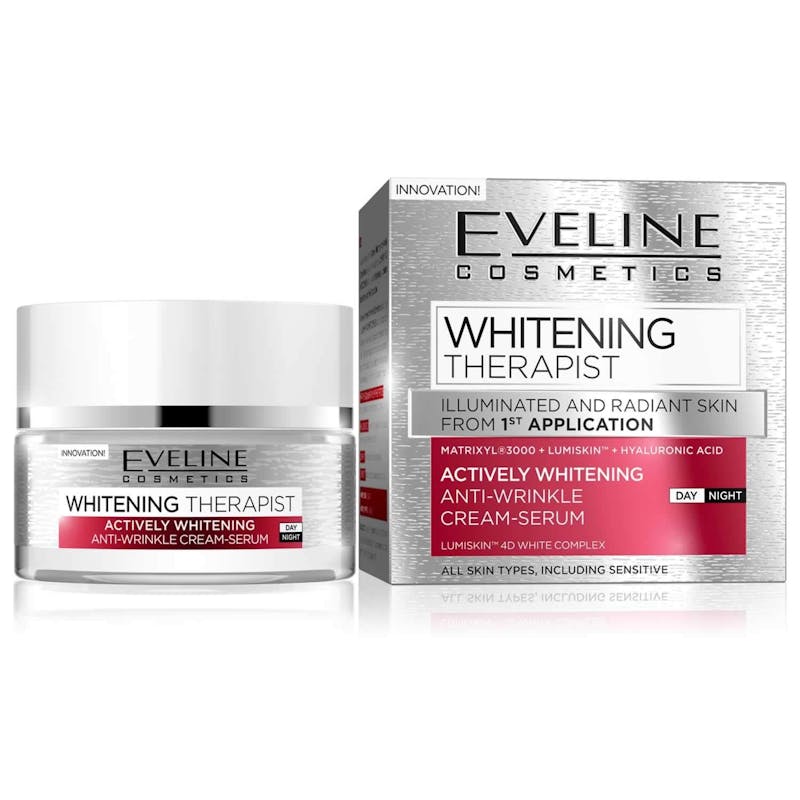 Eveline Whitening Therapist Anti-Wrinkle Day &amp; Night Cream-Serum 50 ml