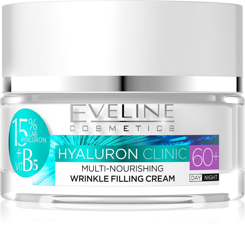Eveline Hyaluron Clinic Nourishing Day &amp; Night Cream 60+ 50 ml