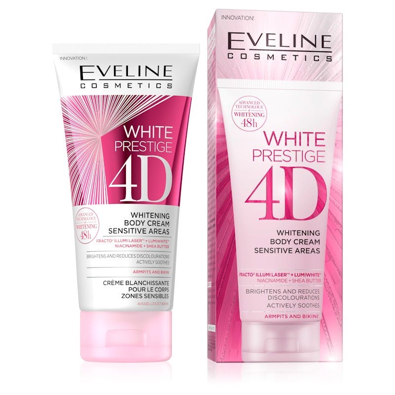 Eveline White Prestige 4D Whitening Body Cream Sensitive 100 ml