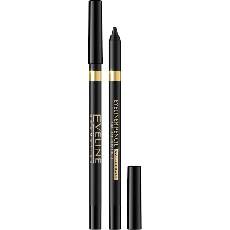 Eveline Eyeliner Pencil Waterproof Black 1 st