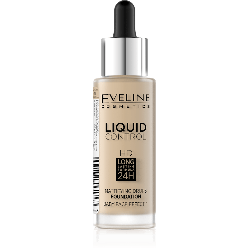 Eveline Liquid Control Foundation 015 Vanilla Beige 32 ml
