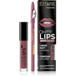 Eveline Oh My Lips Liquid Matt Lip Kit 06 Cashmere Rose 4,5 ml + 1 kpl