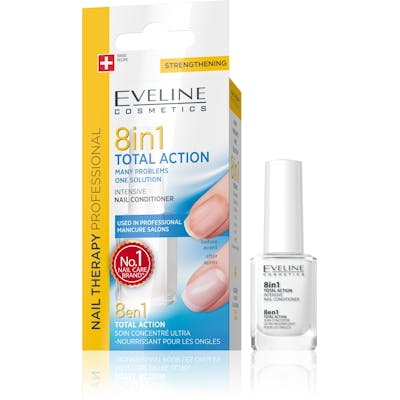 Eveline Nail Therapy 8in1 Total Action Nail Conditioner 12 ml