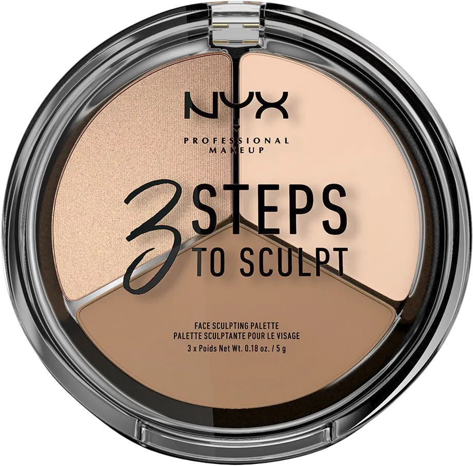 NYX Professional Make-Up 3 Steps To Sculpt Fair 5 g