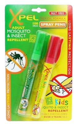 Xpel Kinderen En Volwassen Muggentente Pennen 2 st