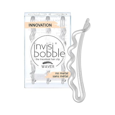 Invisibobble Waver Crystal Clear 3 stk