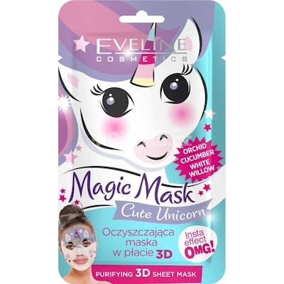 Eveline Magic Mask Cute Unicorn 1 kpl