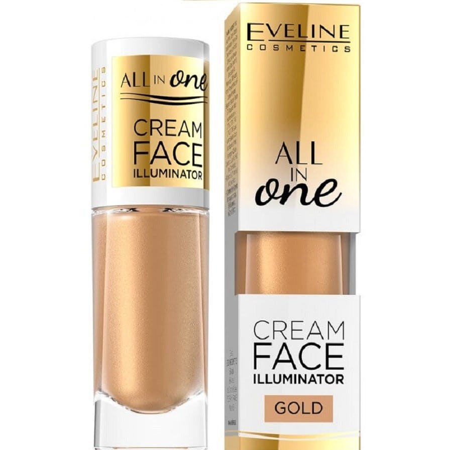 Eveline All In One Cream Face Illuminator Gold 8 ml 4.99 EUR luxplus.nl