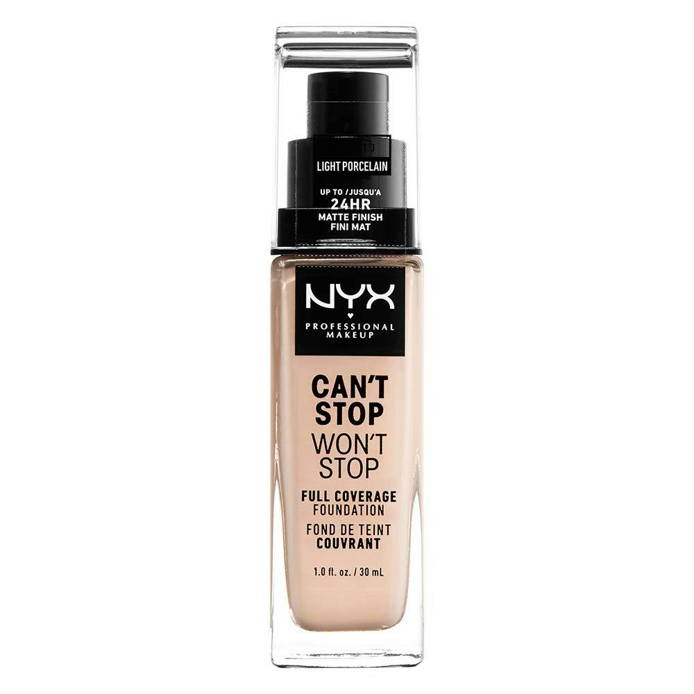 NYX Can't Stop Won't Stop Foundation Light Porcelain 30 ml