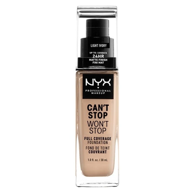 NYX Can't Stop Won't Stop Foundation Light Ivory 30 ml