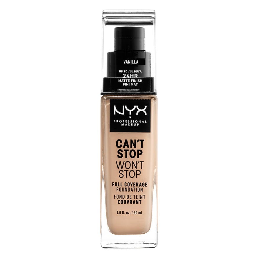 NYX Can't Stop Won't Stop Foundation Vanilla 30 ml