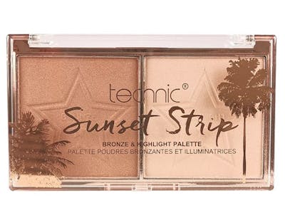 Technic Sunset Strip Bronze &amp; Highlight Palette 12 g