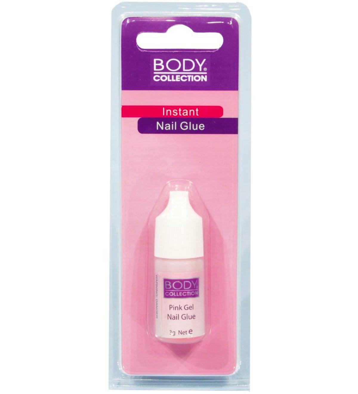 Body Collection Pink Gel Nail Glue 2 ml £1.45