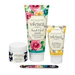 Body Collection Vintage Hand &amp; Foot Treats Pamper Set 150 ml + 60 ml + 50 ml + 1 st