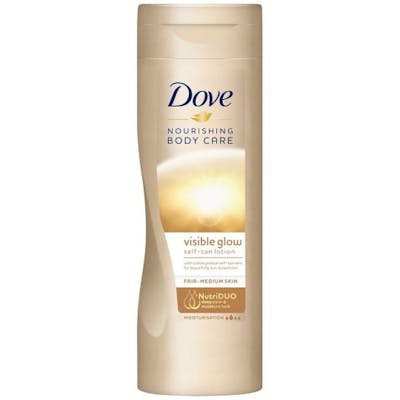 Dove Visible Glow Self-Tan Lotion Fair Medium Skin 400 ml