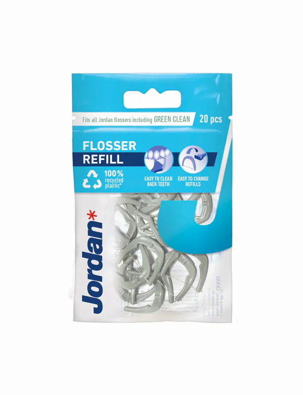 Jordan Easy Clean Flosser Refill 20 pcs