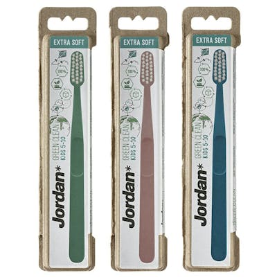 Jordan Kids Green Clean Toothbrush Extra Soft Assorted 1 stk