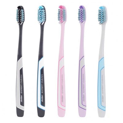 Jordan Expert Clean CleanTech Toothbrush Soft Assorted 1 kpl