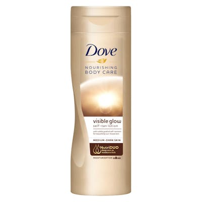 Dove Visible Glow Self-Tan Lotion Medium Dark Skin 400 ml
