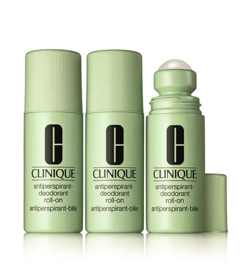 Clinique Antiperspirant Deo Roll On Trio 3 x 75 ml
