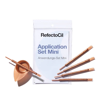 Refectocil Eyelash & Eyebrow Mini Application Set Rose Gold 10 pcs