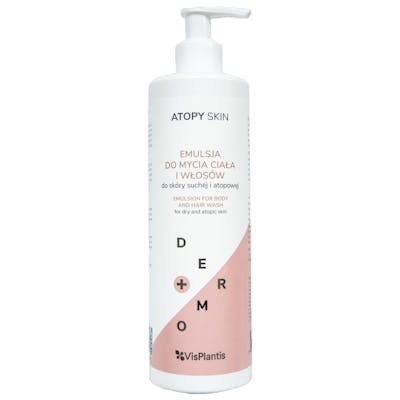 Vis Plantis Atopy Skin Emulsion For Body &amp; Hair Wash 400 ml