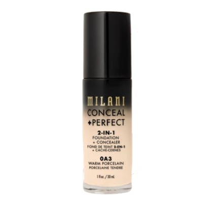 Milani Conceal + Perfect 2in1 Foundation + Concealer 0A3 Warm Porcelain 30 ml