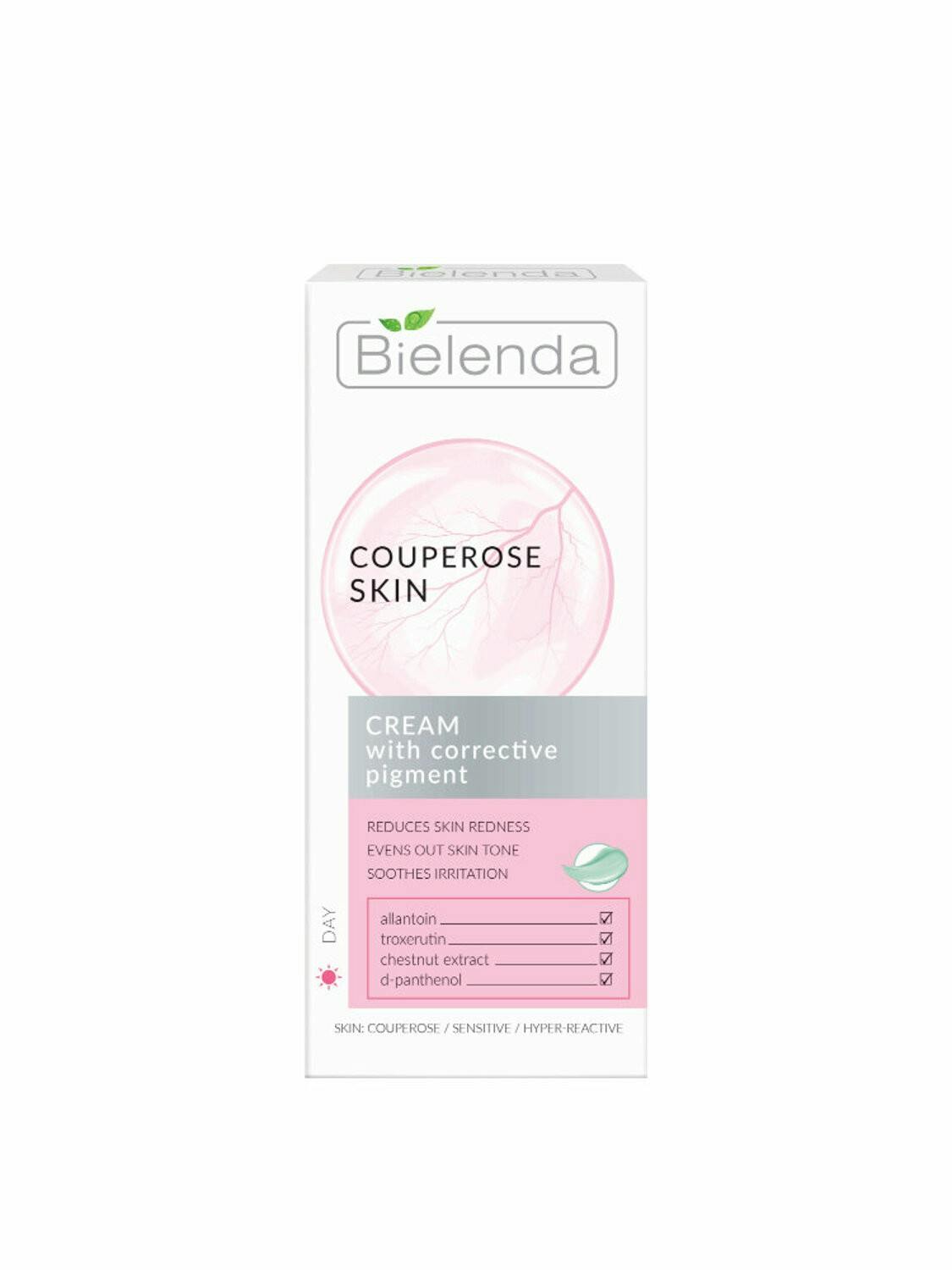 Bielenda Capillary Skin Cream With Corrective Pigment 50 ml