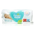 Pampers Sensitive Baby Wipes Fragrance Free 52 stk