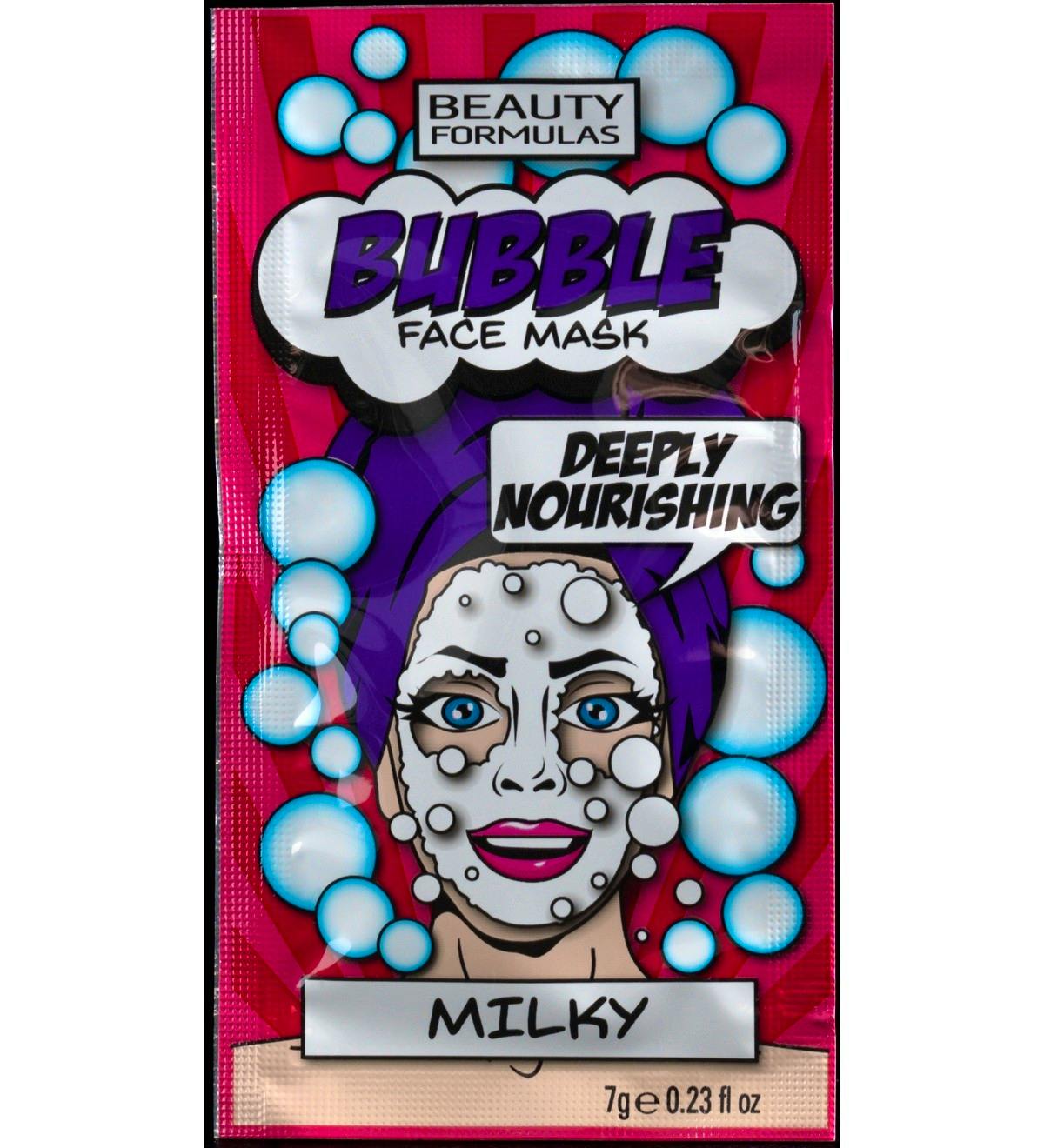 Beauty Formulas Bubble Milky Face Mask 7 g £1.25