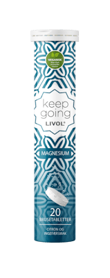 Livol Keep Going Effervescent Tablets Magnesium 20 pcs