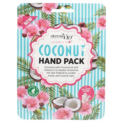 DermaV10 Coconut Hand Pack 1 par