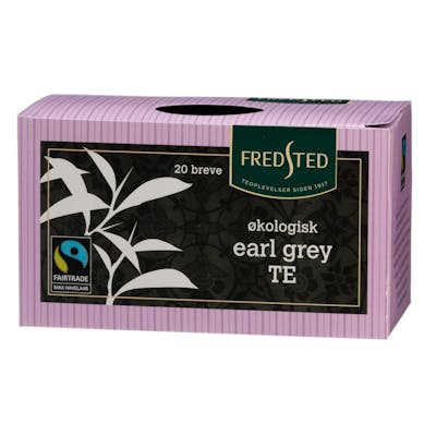 Fredsted Organic Black Tea Earl Grey 20 påsar