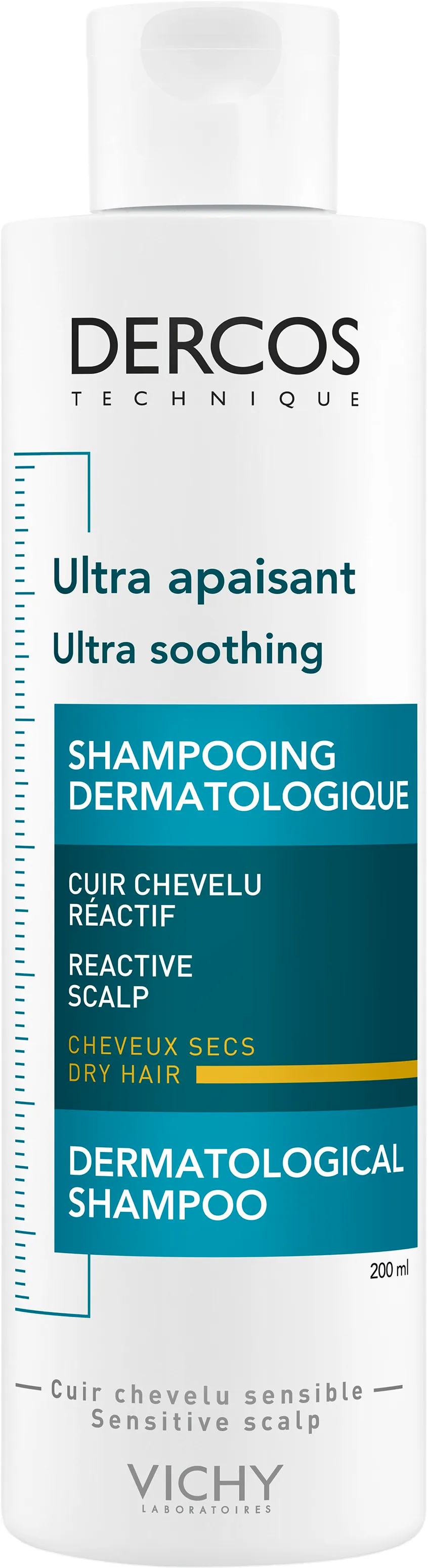 Vichy Ultra Soothing Sulfate-Free Shampoo Dry Hair 200 ml